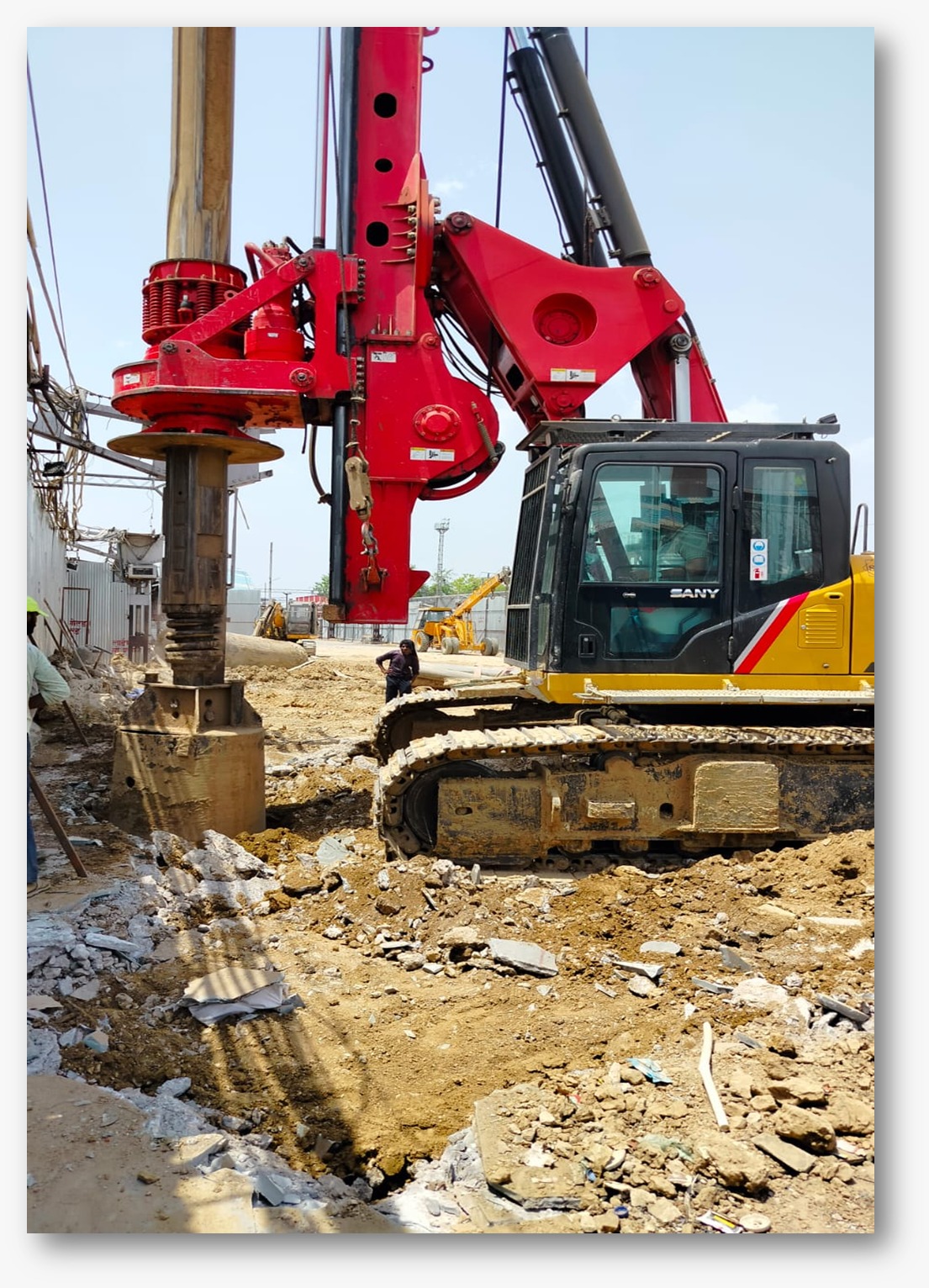 Udyog Vihar Phase-4 Piling